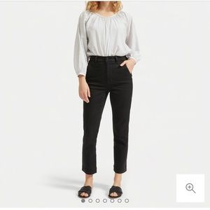 Everlane slim leg cropped pant
